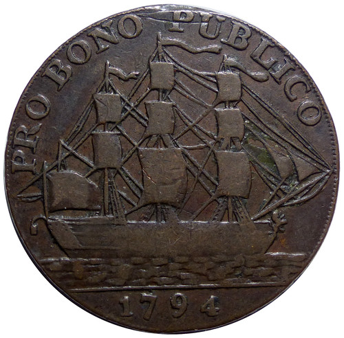 Token royaume uni penny - royaume-uni, 1/2