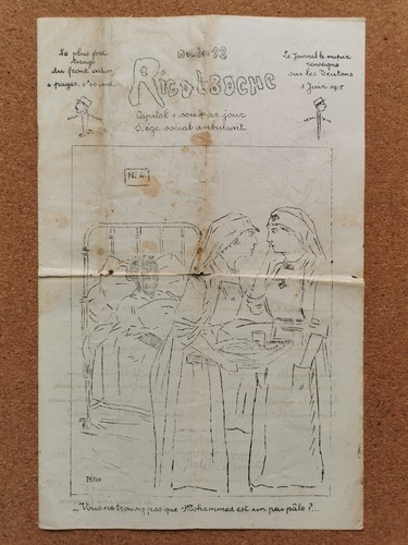 Journal tranchée ww1 - journal,