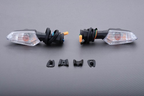 Paire clignotants avant blancs - clignotants,