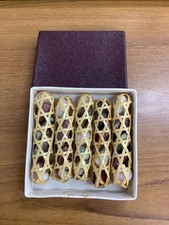 T0138 Bamboo crafts, gabion, chopstick rest, pebbles, chopstick rest, chopstick