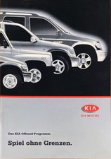Kia Offroad Brochure Brochure Brochure 03/2000 Kia Sportage Retona 