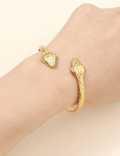 Bracelet manchette serpent - manchette,