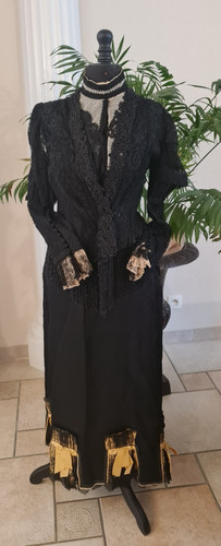 Ancienne robe victorienne - ancienne,