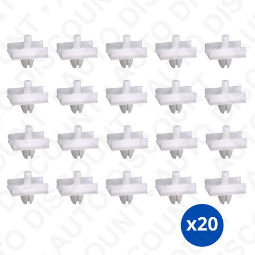 20x clips garniture - garniture, latérale