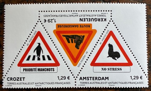 Taaf timbres panneaux de - taaf,