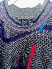 Vintage Coogie 3D Knit Sweater