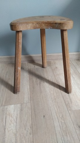 Chaise tabouret brutaliste