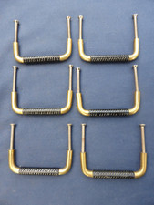 6 poignées fixes laiton