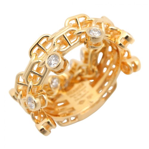 Bague diamant hermes calypso - diamant,