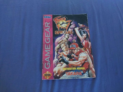 Game gear fatal fury - game, special