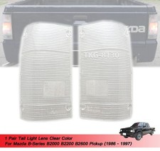 Feu arrière transparent lentille compatible avec Mazda B2000 B2200 B2600...
