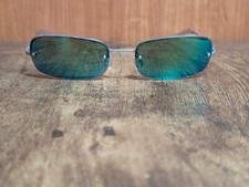 LUNETTES DE SOLEIL UNISEXES PRADA VPR 57C 1AP-2H1 SILVER PILOT MADE IN ITALY ...