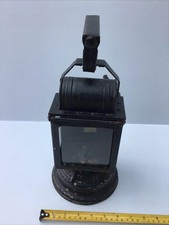 Vintage Unusual Original 1920’s French SNCF Metal Railway Lantern
