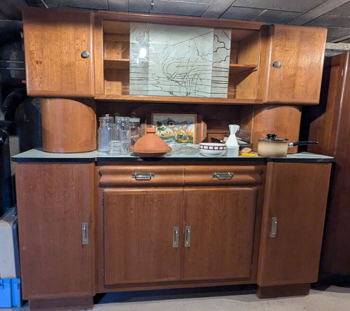 Buffet haut vintage années - buffet,