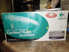Mint Logitech Cordless / Wireless iTouch Keyboard in Original Box