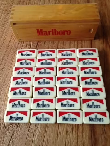 Jeu dominos marlboro rare - de,
