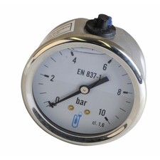 Manomètre inox, glycérine Ø