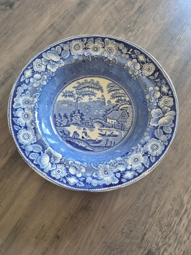 Assiette faïence décor - décor, "wild