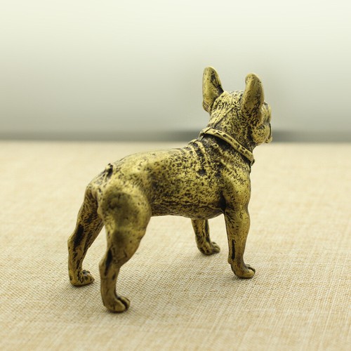 Laiton bulldog statue shar - 1x,
