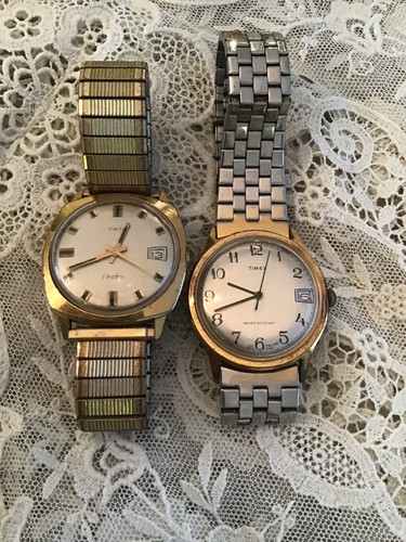 Vtg timex watches electric - vtg,
