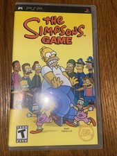 Simpsons Game (Sony PSP) [Disc & Box] Tested Working