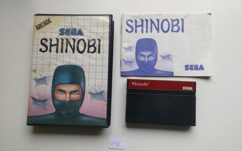 Shinobi complet sur sega - complet,
