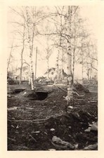 Bunker de terre dans un canon