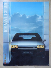 catalogue Renault 25 juin 1986