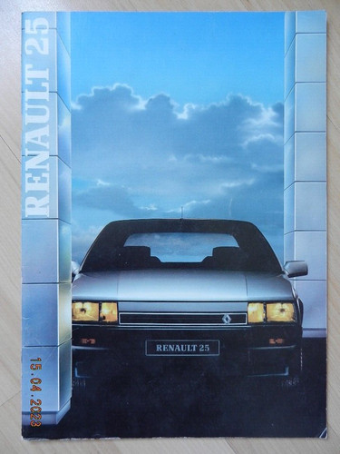 Catalogue renault juin - renault, 1986