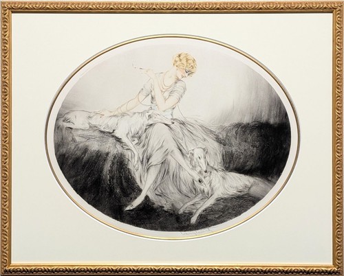 Femme louis icart avec - femme,