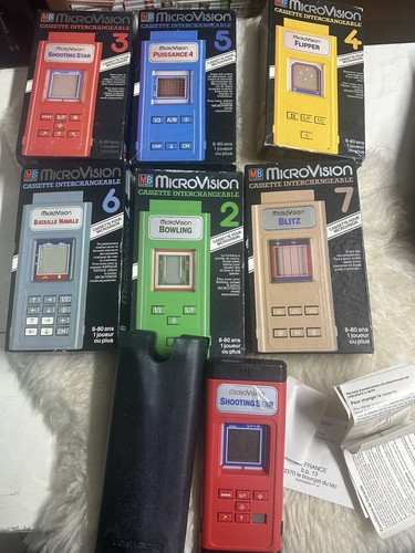 Microvision 1979 computer game - computer,