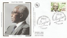 FRANCE 2002 FDC LEOPOLD SEDAR