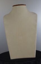 présentoirs bijoux lot de 5 bustes en velours  pour colliers  vitrine magasin