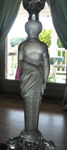 Bougeoir en verre - bougeoir,