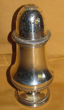 Solid Silver Minerva Punch Sprinkler 174 Grams Sugar Bowl