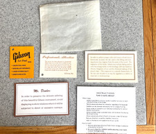 Gibson Custom Shop Tag Set