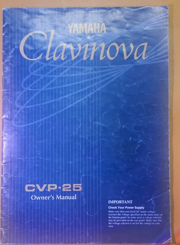 Yamaha clavinova cvp - yamaha, owners
