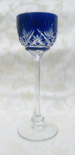 SAINT LOUIS MASSENET WINE GLASS ROEMER CRYSTAL COLOR SIZE BLUE K