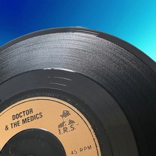 Doctor & The Medics - Burn 7" Vinyl 1986 IRS IRM119 EX VG Sleeve Rock Pop
