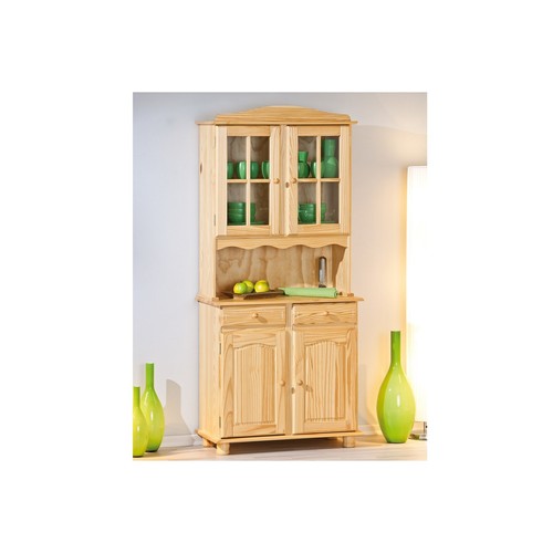 Vaisselier portes bois - vaisselier,