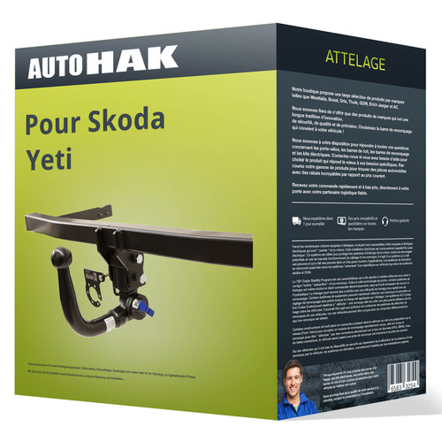 Attelage pour skoda yeti type - yeti,