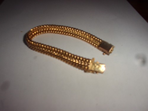 Bracelet vintage plaque - bracelet,