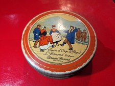 Boîte tôle lithographiée