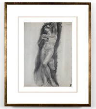 André DUFFOUR (1926-2016) Drawing After Michelangelo's Slave 1945 (53)