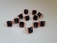 Lot bagues Hong kong vintage tirette fete foraine ducasse