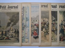 LOT 6 N° MAGAZINE PETIT JOURNAL BRETAGNE PLOUGASTEL SERIGNAC FEUX ST-JEAN