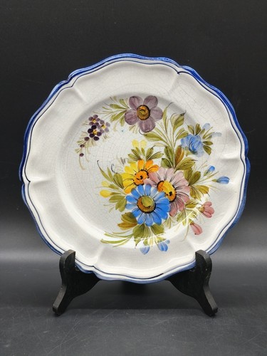 Assiette décorative - , en