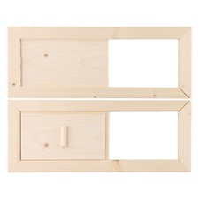 Volet de ventilation sauna en