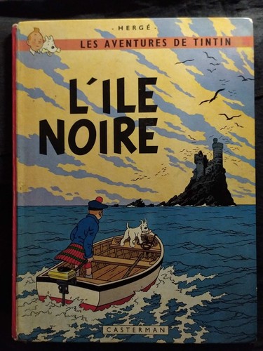 Tintin île noire - l’Île,