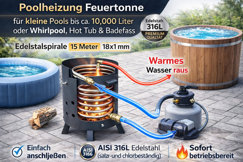 Chauffage piscine baril - piscine,